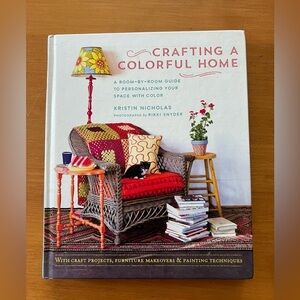 Crafting Colorful Home book decor decorating crafting art techniques